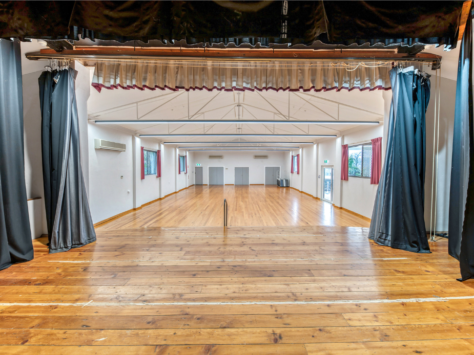 Hall from stage 