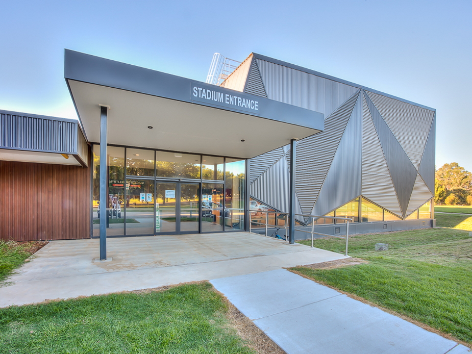 Myrtleford Stadium Entrance