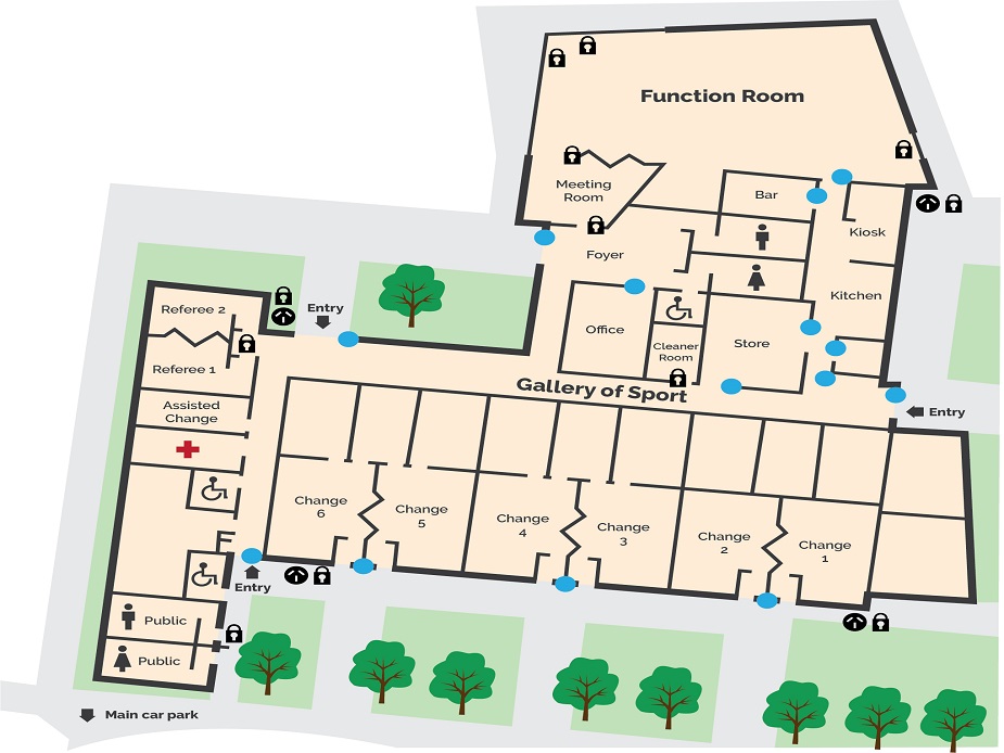 Pavilion Map