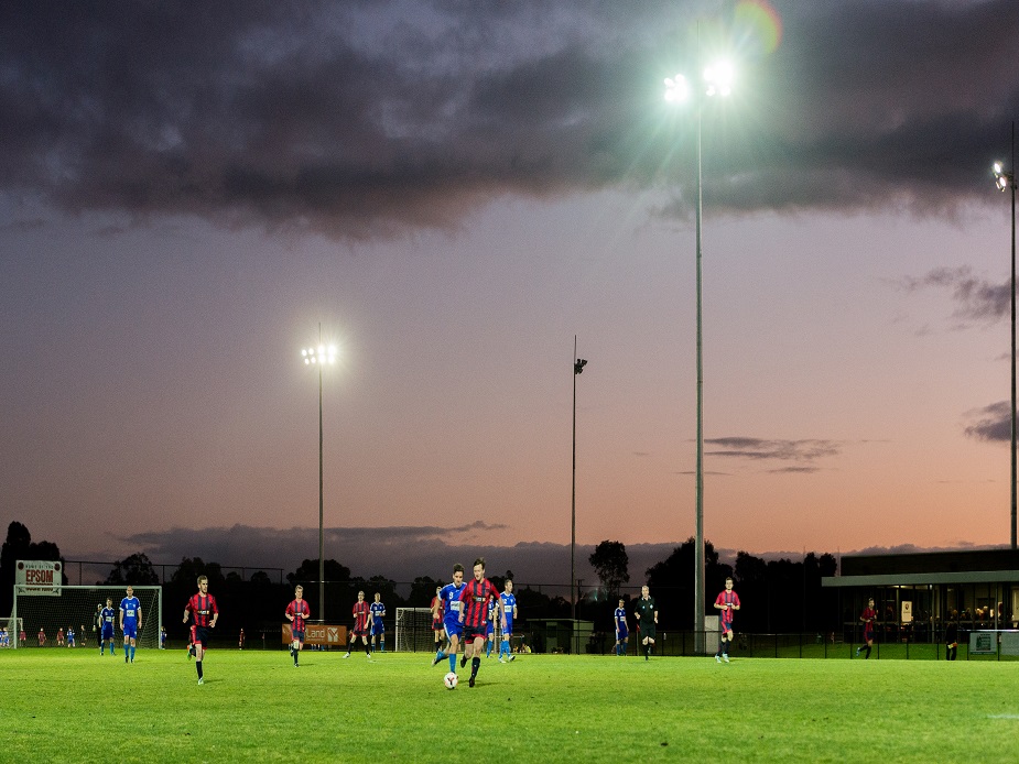 Epsom Huntly Recreation Reserve at Night