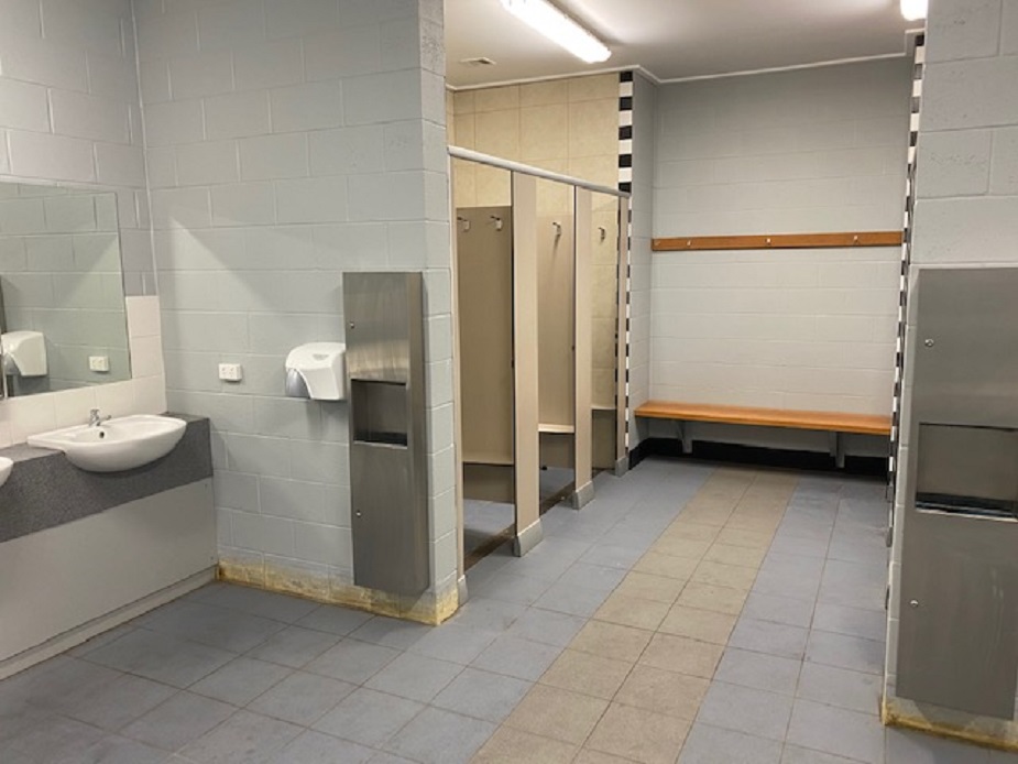Queen Elizabeth Oval Away Change rooms