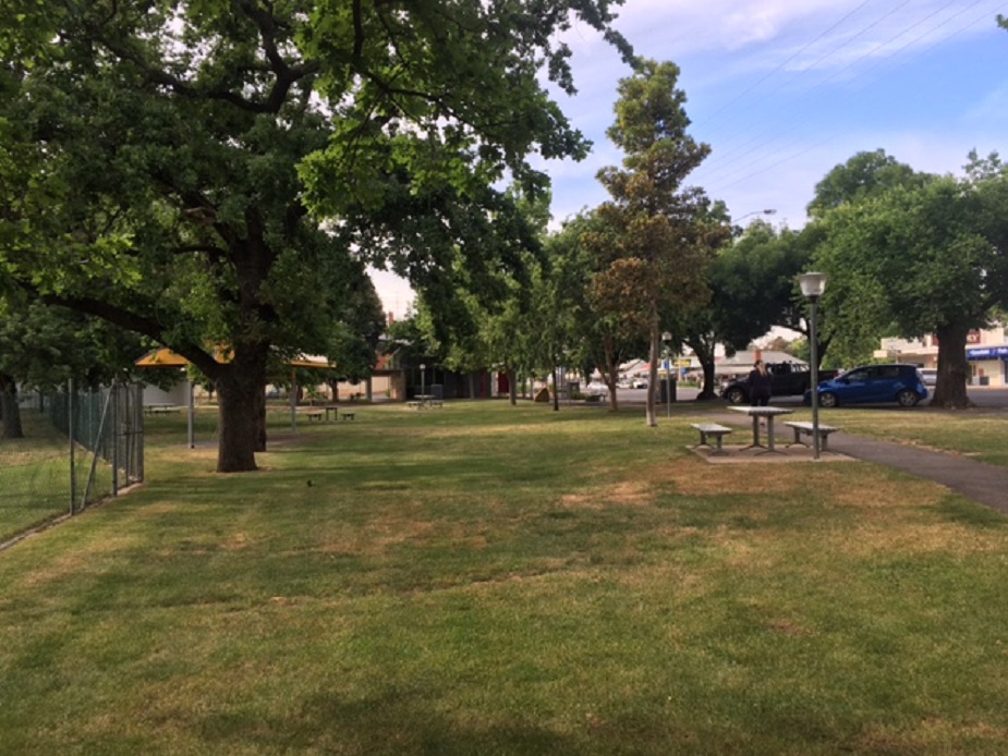 Grassed area