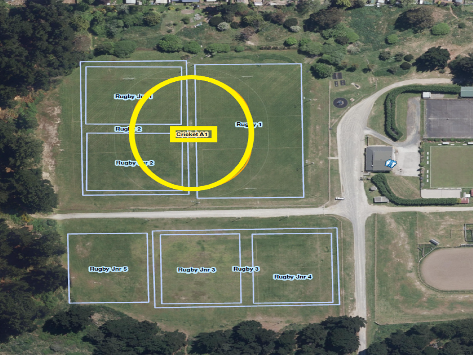Waikouaiti Park Artificial Cricket Field 1 