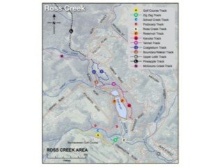 Ross Creek Track Maps