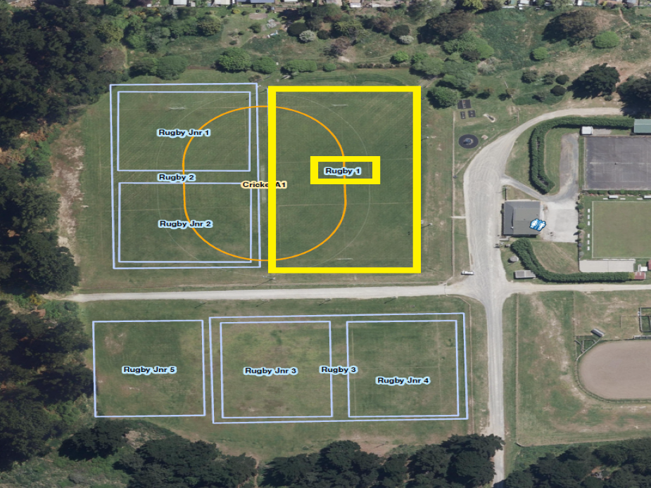 Waikouaiti Park Rugby Field 1 