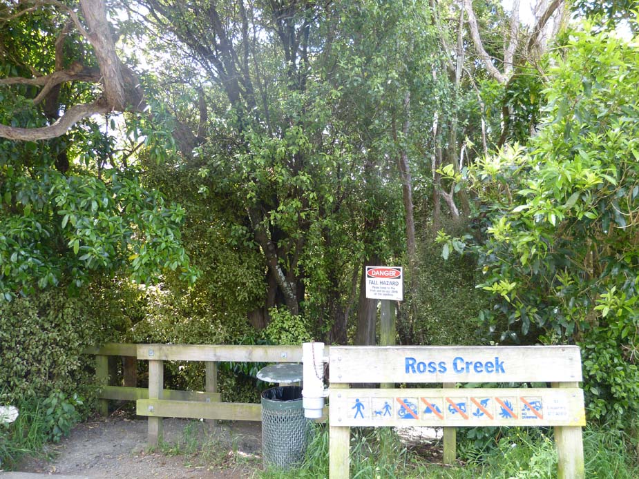 Ross Creek- Entrance