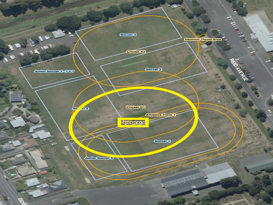 Memorial Park Artificial Cricket Field 1 