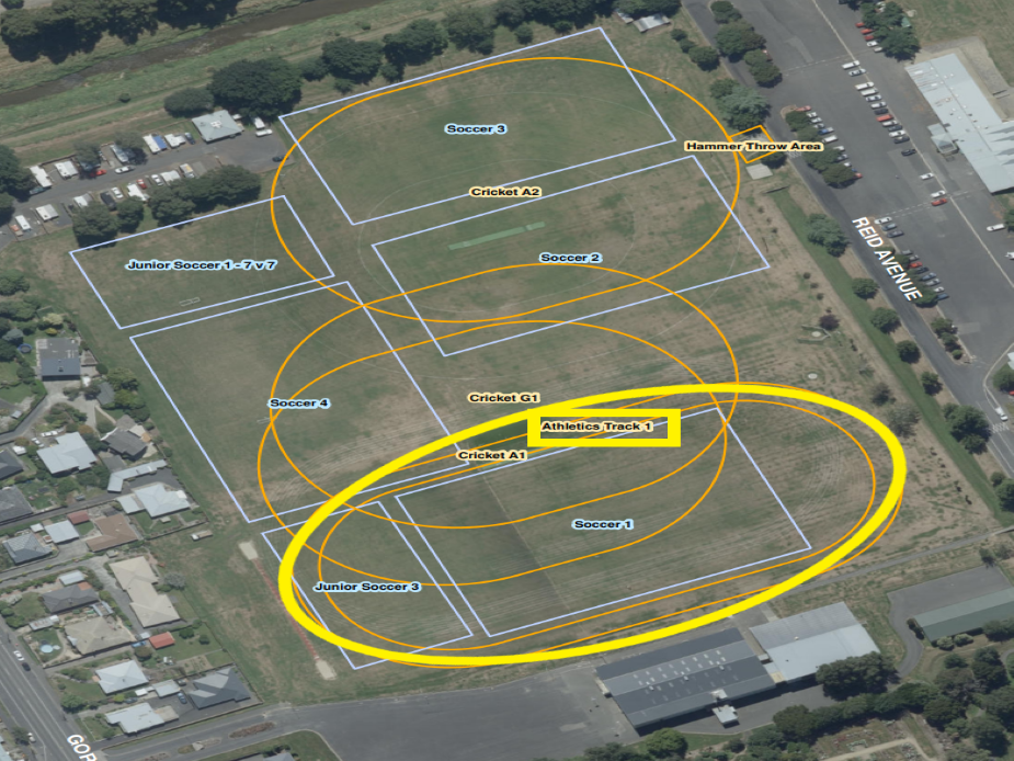 Memorial Park Athletics Track 