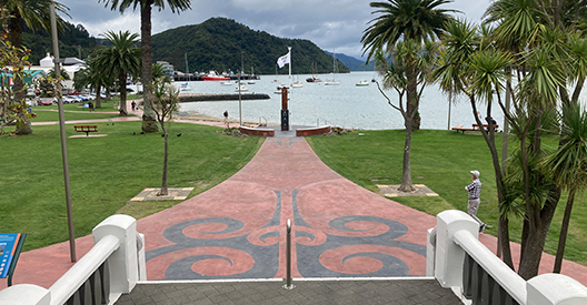 Picton Foreshore - Memorial Steps