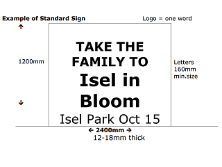 	Signboard example