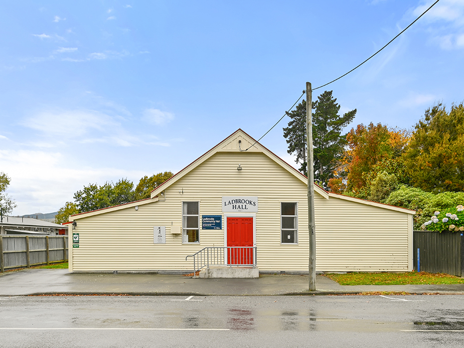 Ladbrooks Community Hall - Selwyn District Council