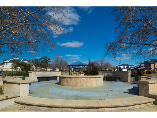Water feature area 