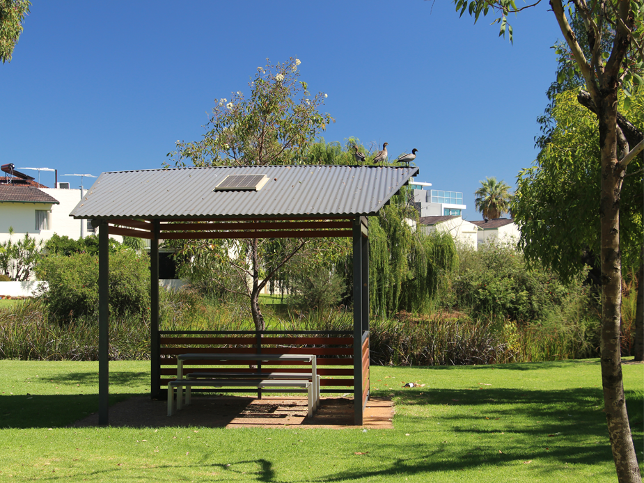 Clydesdale Reserve gazebo