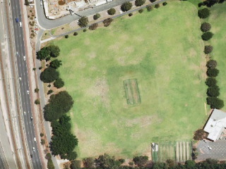 Aerial of lower reserve