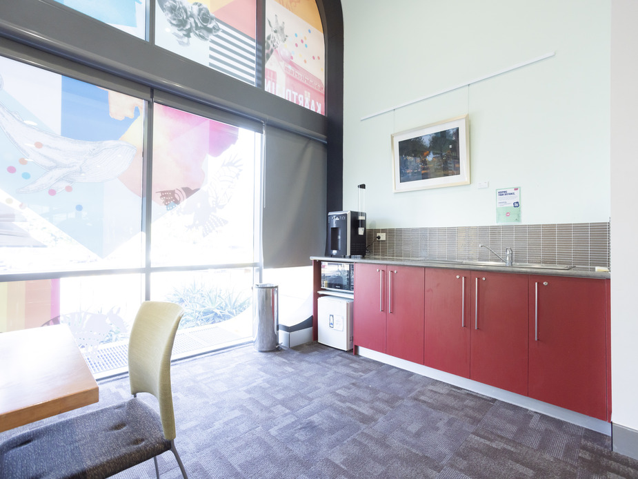 Tea and coffee making area