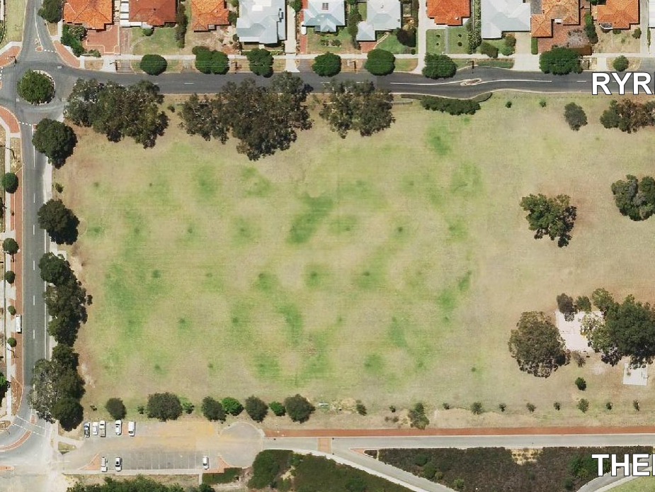 Ryrie Reserve Sports Aerial Photo