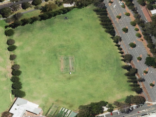 Aerial of upper reserve