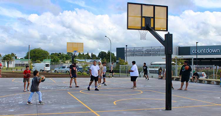 Tokoroa Skatepark - Basketball Court