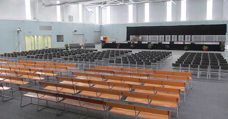 Concert Setup in the Arena