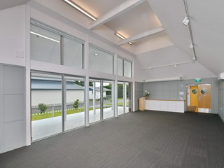 A&P Room - view back to link space doors