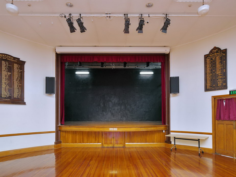 Main Hall - Cinema screen position 